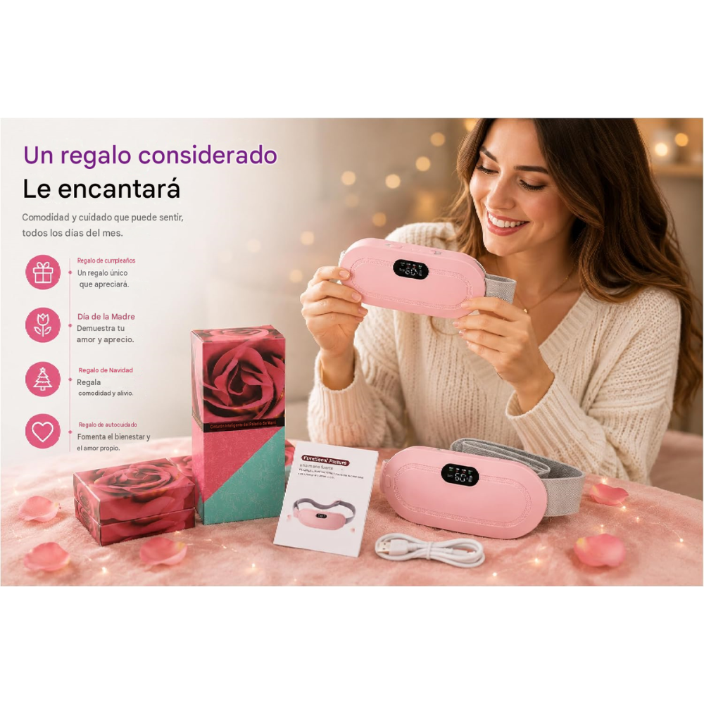 LunaCalm™ | Almohadilla Térmica Menstrual