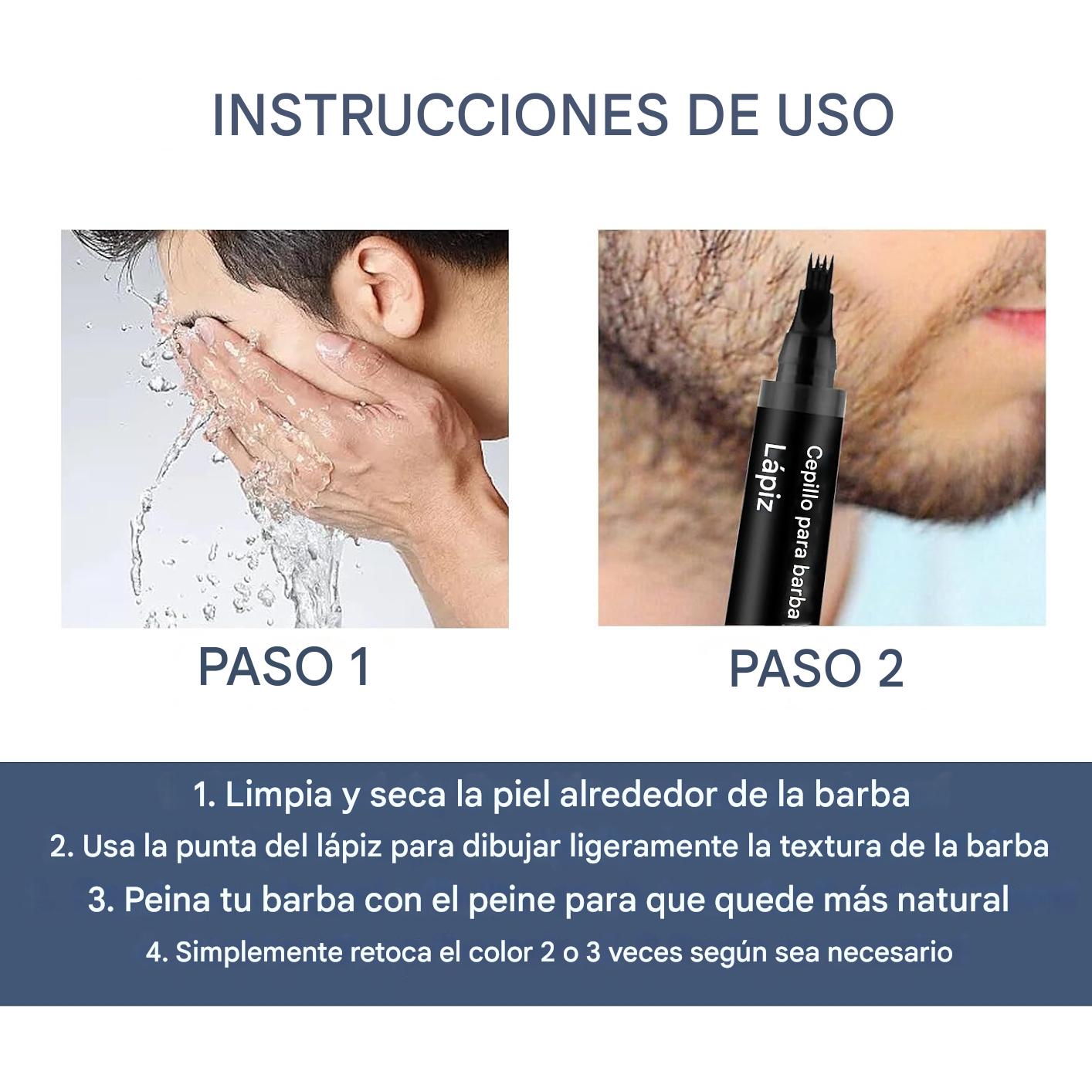 TINTA PARA BARBA FILLER PEN 2x1