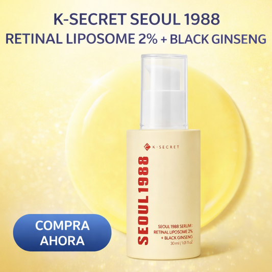 K-SECRET SEOUL 1988 RETINAL LIPOSOME 2% + BLACK GINSENG.