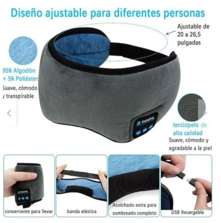 ANTIFAZ BLUETOOTH PARA DORMIR