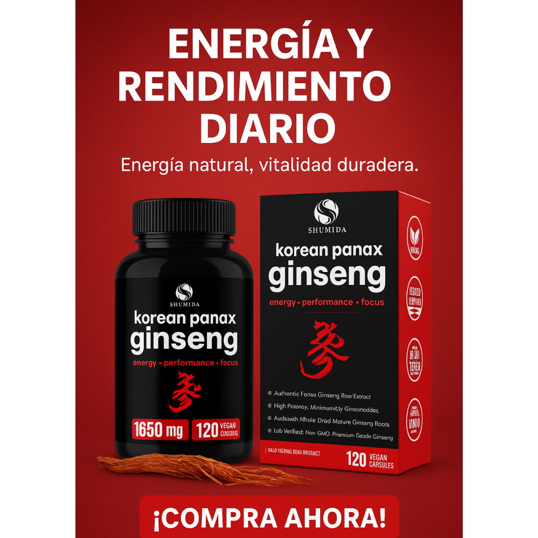 GINSENG ROJO COREANO
