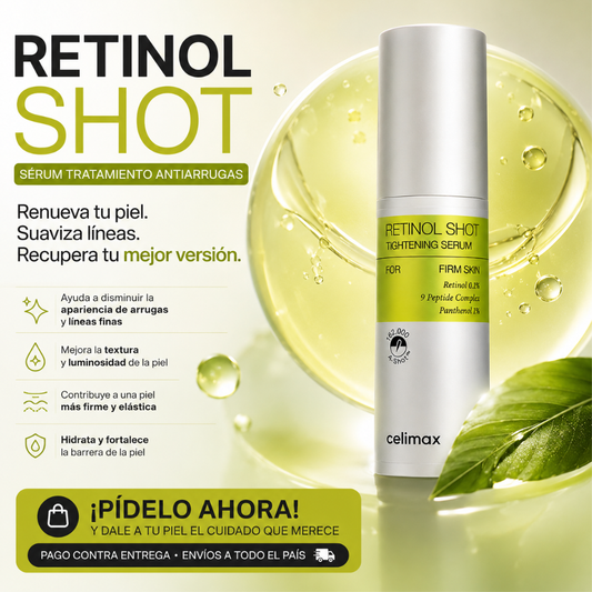 Retinol Shot™ | Sérum Tratamiento Antiarrugas