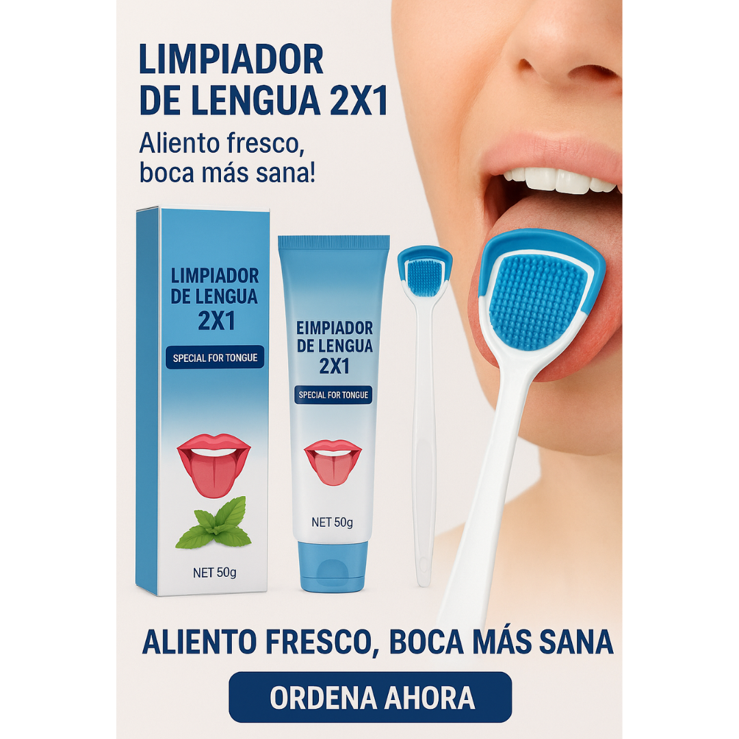 LIMPIADOR DE LENGUA 2X1