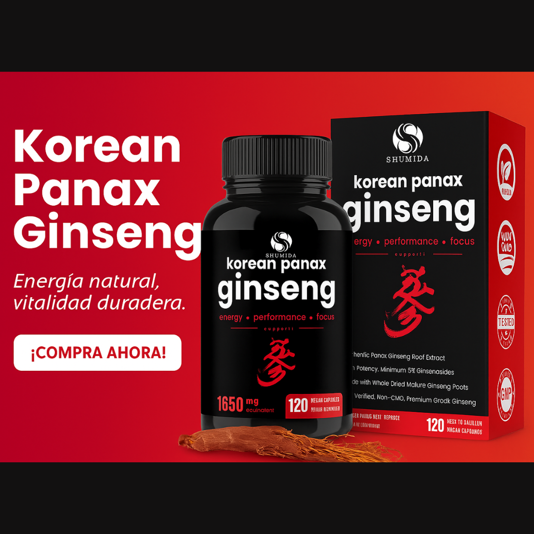 GINSENG ROJO COREANO