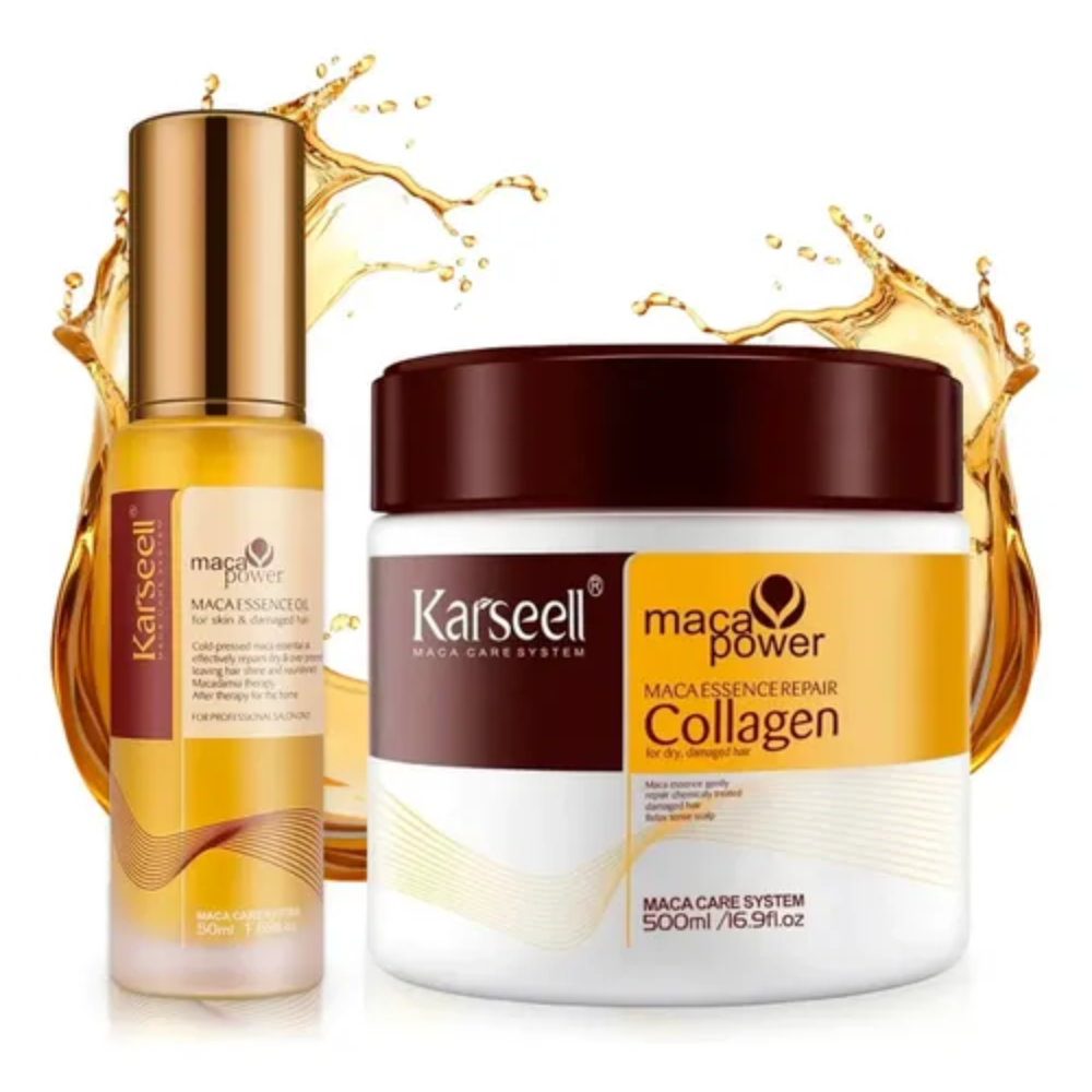 COMBO KARSEELL MASCARA CON COLÁGENO + ACEITE
