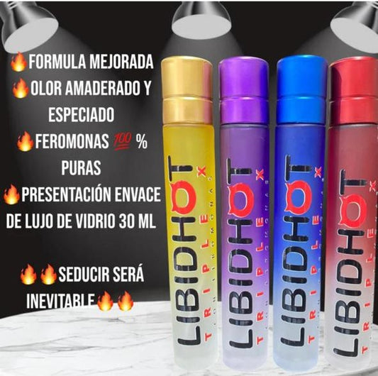 PERFUME DE FEROMONAS LIBIDHOT PARA HOMBRES