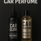 Combo Auto Impecable: Restaurador de Partes Negras + Perfume de Carro de Larga Fijación
